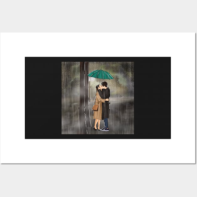 Something in the Rain Korean Drama Wall Art by ayshatazin